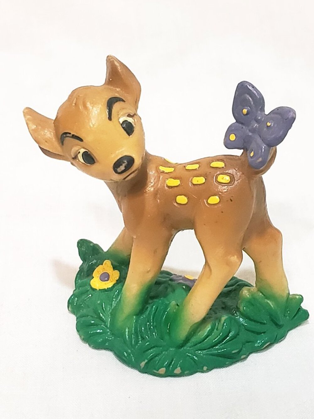 Bambi Action Figure 1982 Walt Disney Productions Bullyland Hand Painted 2"